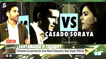 Sémper insiste en sacar partido de la condición de mujer de Soraya y Maroto le barre la idea