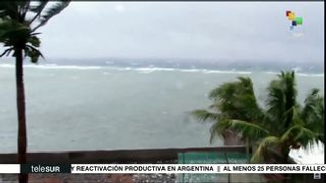 Ciclón tropical obliga en Filipinas a cancelar vuelos previo a Navidad