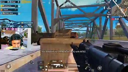 PUBG MOBILE HIGHLIGHT#2 (nikh360) FUNNY STREAMS