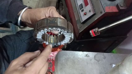 Exhaust fan motor winding/Rewinding coil टर्न डाटा Mini Exhaust Fan motor winding data RUNNING