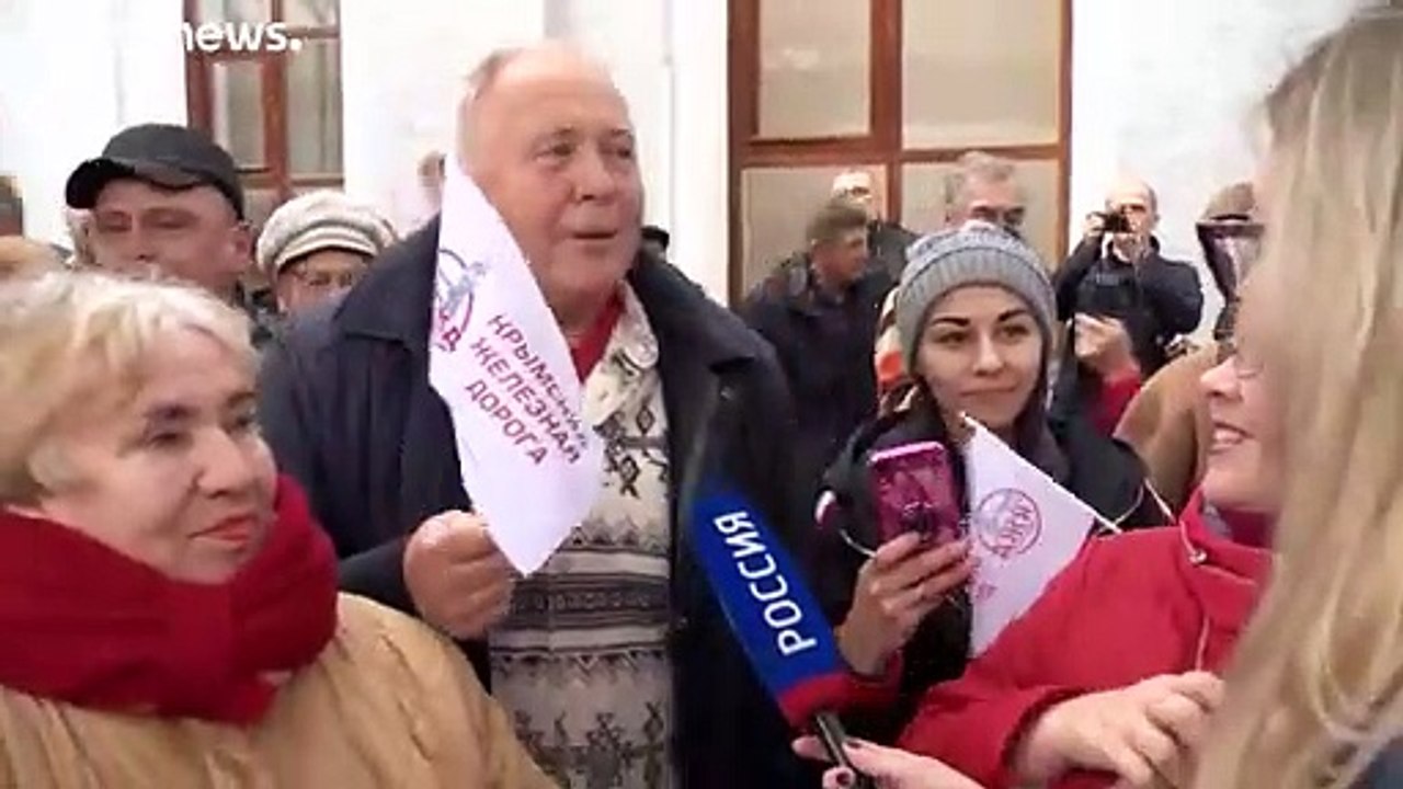 В Севастополь прибыл поезд из С.-Петербурга