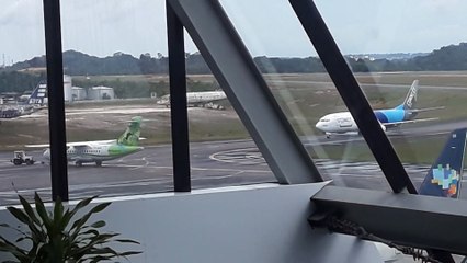 [SBEG Spotting]ATR 42 PT-MFE e Boeing 737-400 PR-CNC em Manaus no dia 21/12/2019