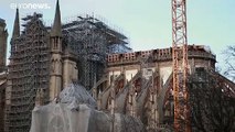 Nach Brandkatastrophe: Stille Nacht in Notre-Dame