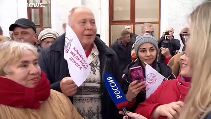 Primer tren de pasajeros San Petersburgo–Sebastopol vía Crimea