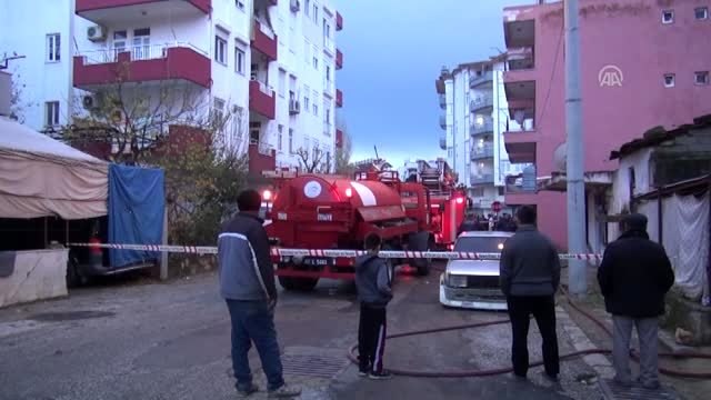 Manavgat'ta bir evde çıkan yangın söndürüldü