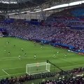 Este gol del francés Benjamin Pavard ante Argentina ha sido elegido como el mejor del Mundial de Rusia 2018