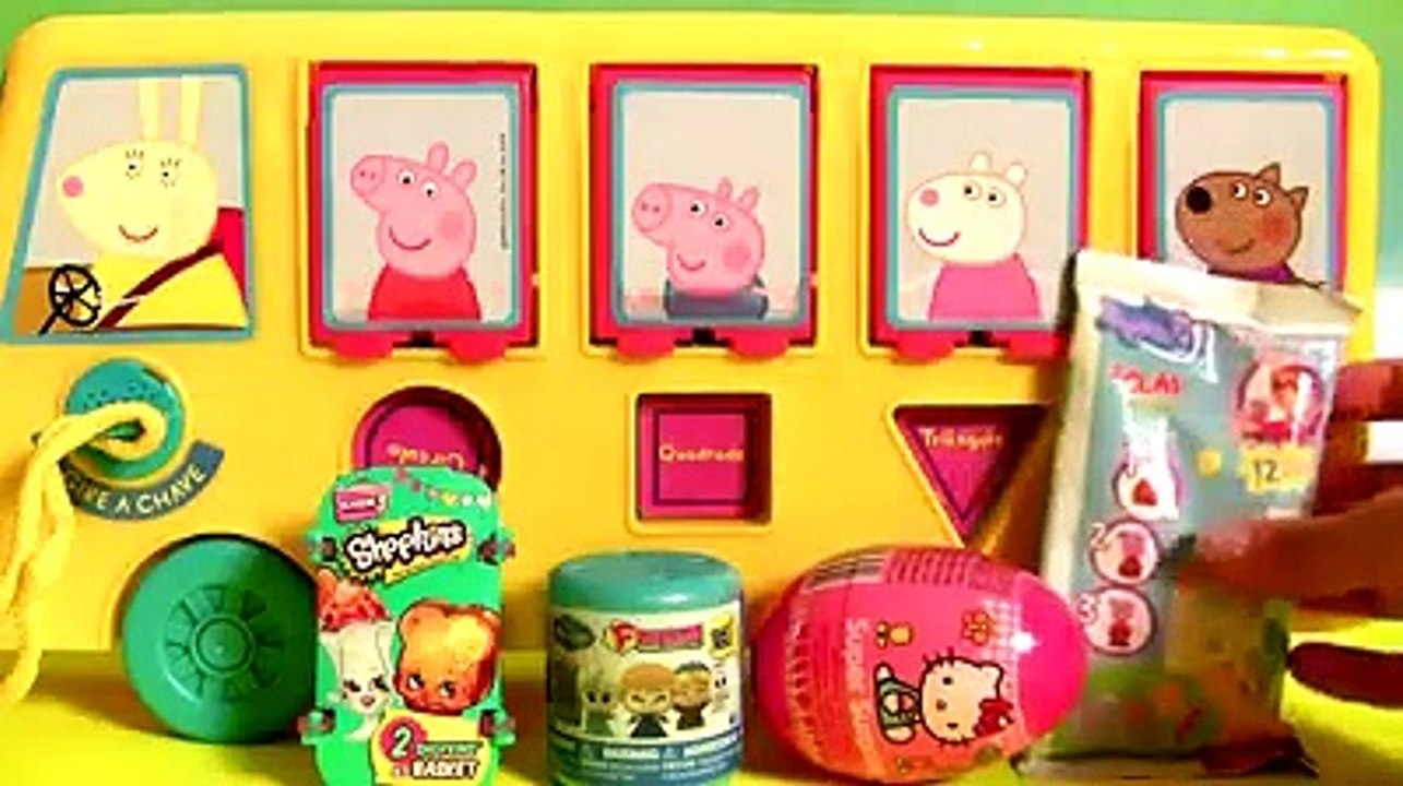 Play Doh Peppa Pig School Bus Pop - video dailymotion