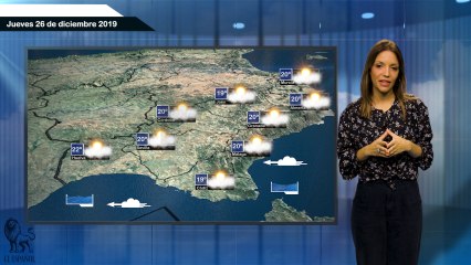 El tiempo: pronóstico para el jueves 26 de diciembre