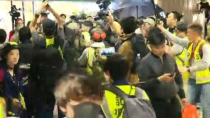 Navidad "estropeada" por los "alborotadores" en Hong Kong, según autoridades