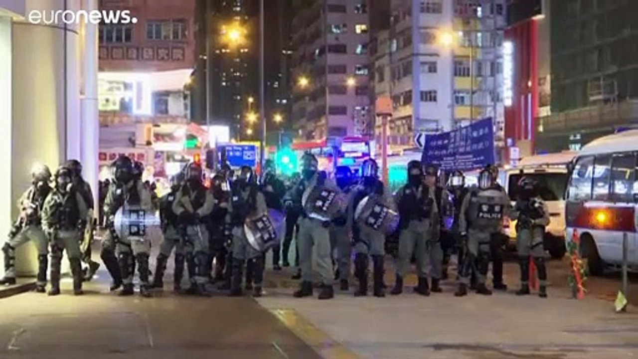 Hongkong: Nach Demonstrationen erneute Zusammenstöße