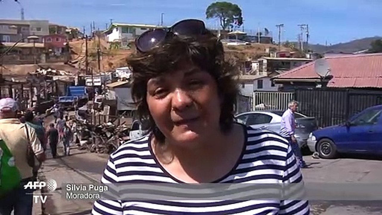 Alerta em Valparaíso