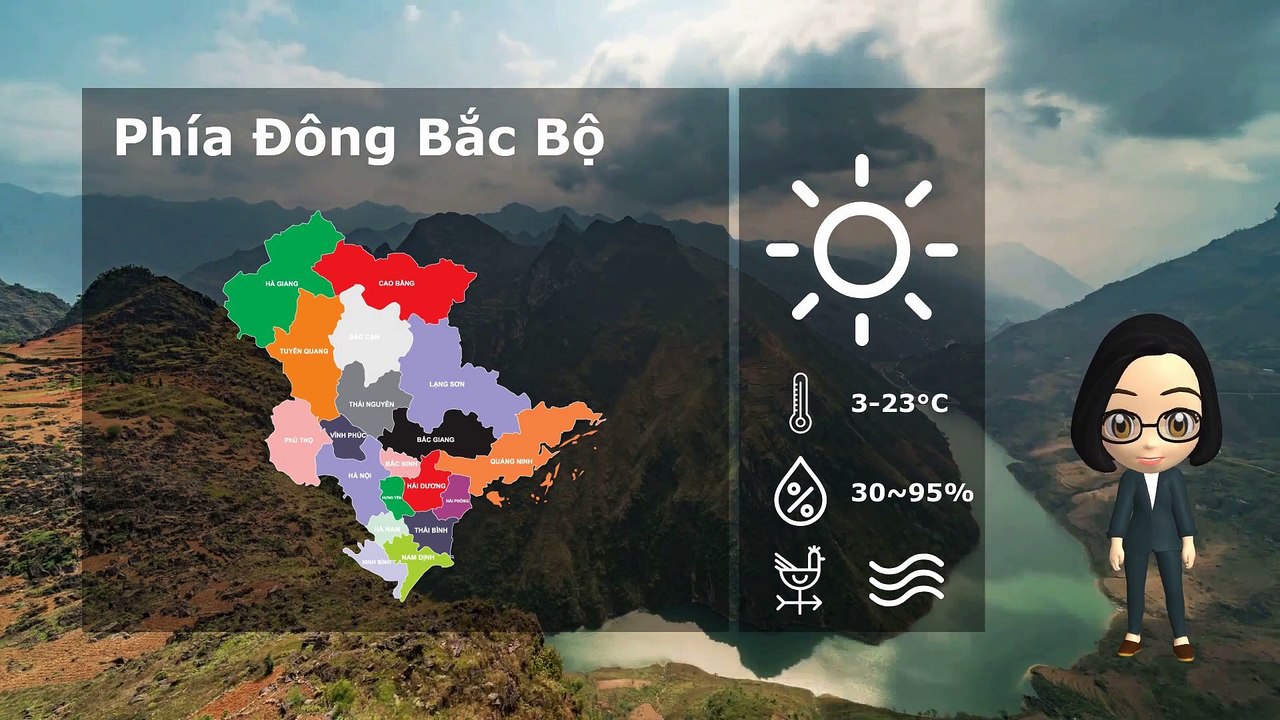 26/12/2019 Vietnam weather forecast
