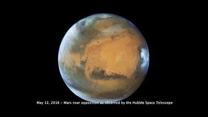 Así son nuevas ‘fotos de familia’ de Marte y Saturno obtenidas por Hubble