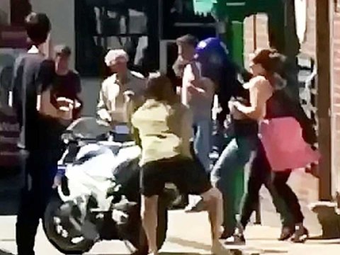 Así fue el heroico momento en que una joven británica frustra el escape de unos ladrones de joyas