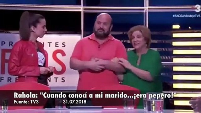 Rahola se lleva a su marido a TV3 para humillarle: Cuando le conocí era pepero, era libre, pero no pensaba