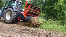 Scary tree machines shocking 8 billion people. - Woodcutters shock.