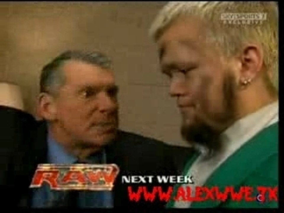 Next week raw