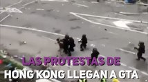 Las protestas de Hong Kong llegan a GTA