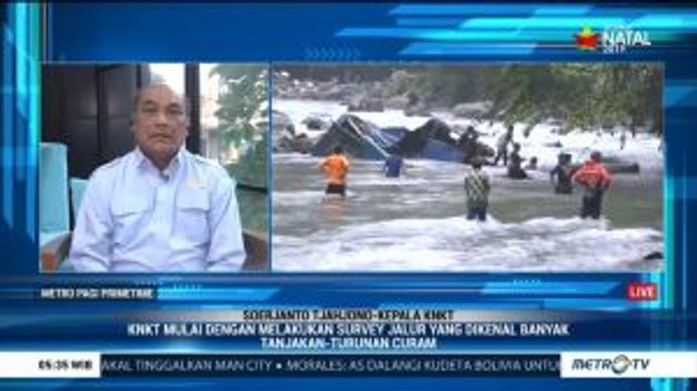 KNKT Dalami Penyebab Kecelakaan Bus Sriwijaya Terjun ke Jurang