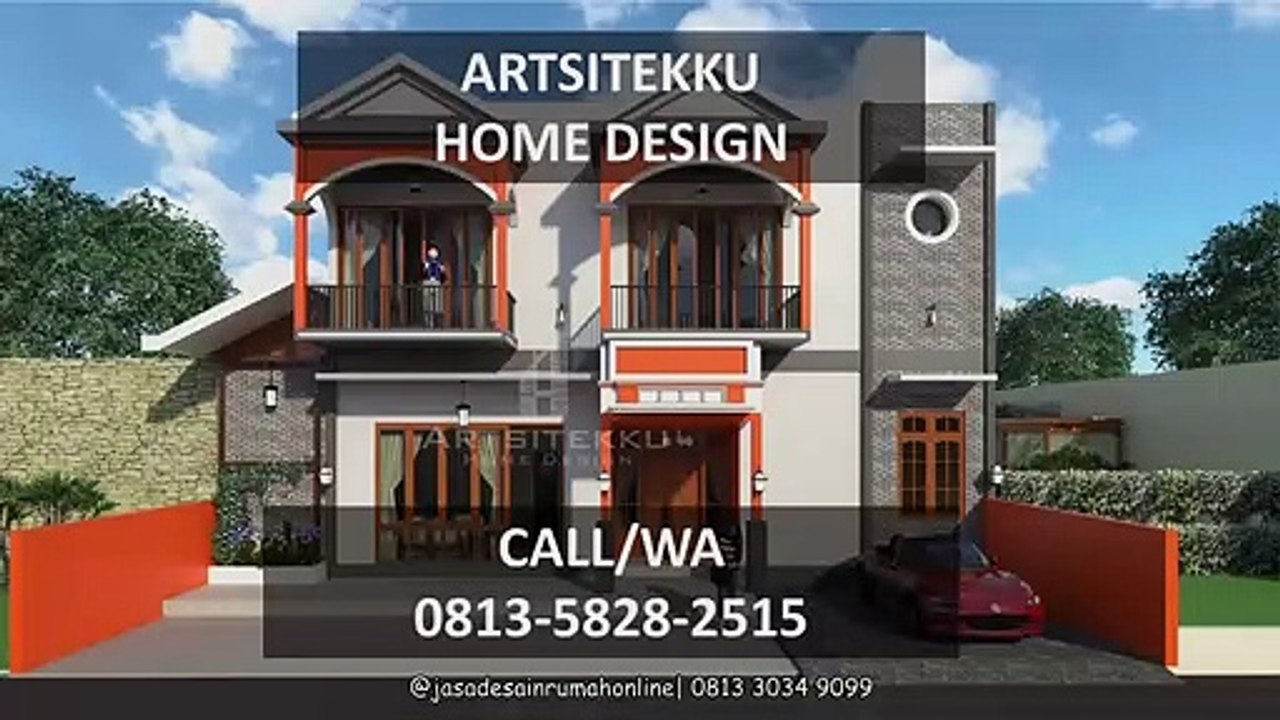 CALL / WA 0813 3034 9099 Denah Rumah Modern Madiun
