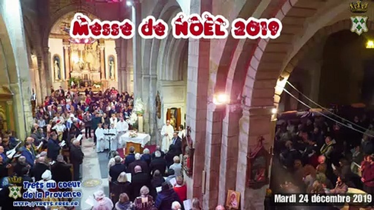 Messe de noel 2019 de TRETS 24 décembre