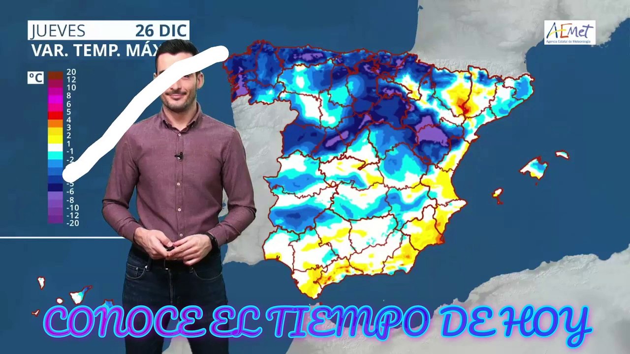 Conoce El Tiempo de Hoy Jueves 26 de Diciembre de 2019