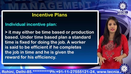 MBA || Ms. Shilpa Bhandari || Compensation Management Incentive Plans || TIAS || TECNIA TV