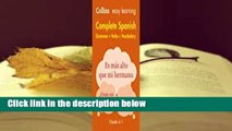 Full version  Complete Spanish Grammar Verbs Vocabulary: 3 Books in 1  For Kindle