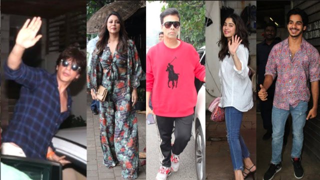 Christmas 2019 - ShahRukh Khan Gauri Khan, Janhvi Kapoor & Others Celebs Attend Zoya Akhtar's Party