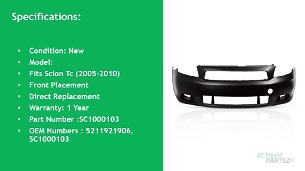 Autopartsz - Front Bumper Cover