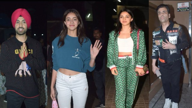 Ananya Panday, Kiara Advani, Shanaya Kapoor And Other Celebs At GOOD NEWWZ Screening