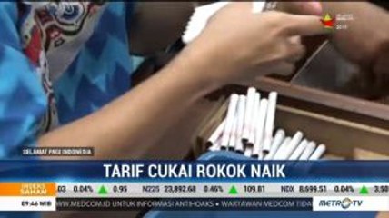 Pemerintah Naikkan Tarif Cukai Rokok