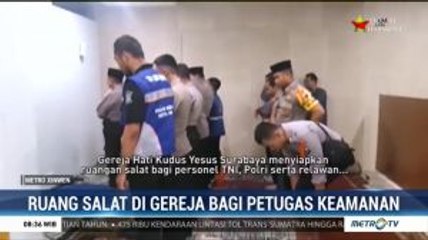 Ruang Salat di Gereja Bagi Petugas Keamanan