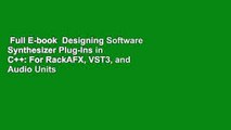 Full E-book  Designing Software Synthesizer Plug-Ins in C  : For RackAFX, VST3, and Audio Units