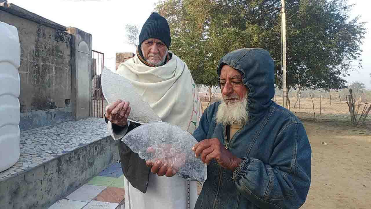 जम गया सीकर, पारा माइनस 3 डिग्री सेल्सियस,  टूट...