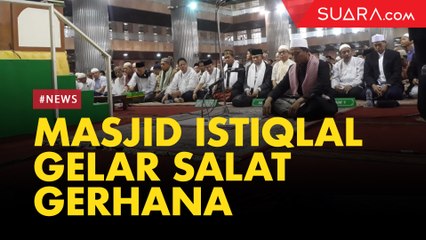 Gerhana Matahari, Masjid Istiqlal Gelar Salat Gerhana