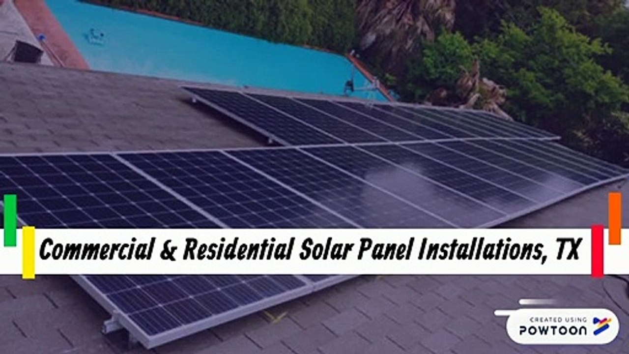 Commercial & Residential Solar Panel Installations