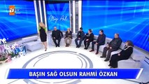 Rahmi Özkan canlı yayında gözyaşlarına boğuldu
