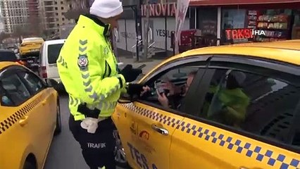 İstanbul'da taksi denetimi