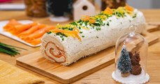 Choisissez une bûche au saumon pour vos repas de fêtes !