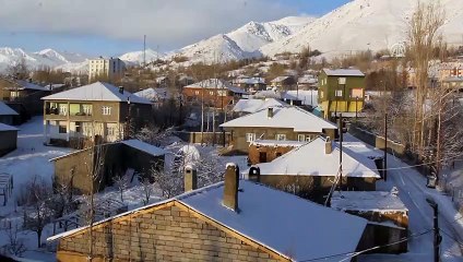 Başkale beyaza büründü - VAN