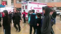 Bursa'da bir okulda 28 kişi zehirlenme şüphesiyle hastaneye götürüldü