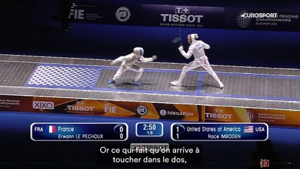 Deux conseils pour exceller en escrime, l'avis d'expert de Race Imboden