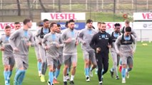 Trabzonspor, İstikbal Mobilya Kayserispor maçı hazırlıklarını sürdürdü