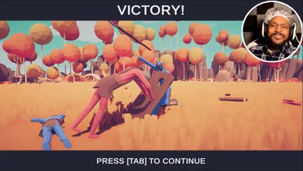 Gamer Reaction - Totally Accurate Battle Simulator FIRST TIME VICTORY