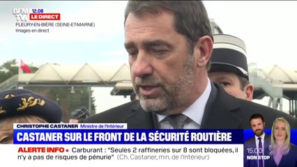 Retraites des forces de l'ordre: "Tout le temps, j'ai réaffirmé la prise en compte de la dangerosité" affirme Christophe Castaner