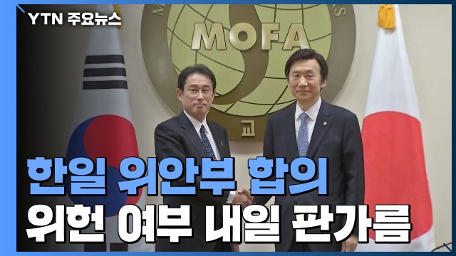 朴 정부 '한일 위안부 합의' 위헌 내일 판가름...외교 파장 촉각 / YTN