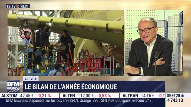 Christian de Boissieu (Cercle des Economistes) : Le bilan de l'année économique - 26/12