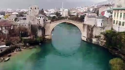 Tarihi Mostar Mostar'dan kartpostallık görüntüler