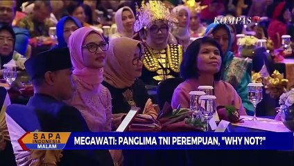 Hari Ibu, Megawati Katakan Perempuan Bisa Jadi Panglima TNI